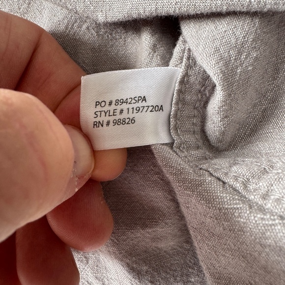 U.S. Polo Assn. Black Mallet Men's Blue/Gray‎ Chambray Button Up Casual Shirt XL - Picture 10 of 15